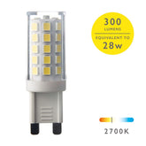 10 Pack G9 Led Bulb 3W 300 Lumen 2700K Clear